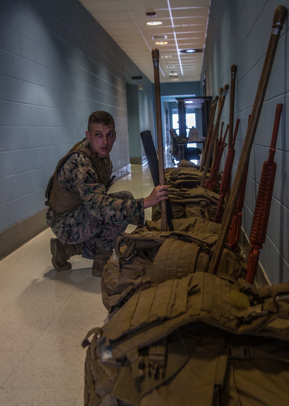 Marines participate in MAI course