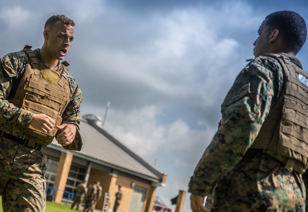 Marines participate in MAI course