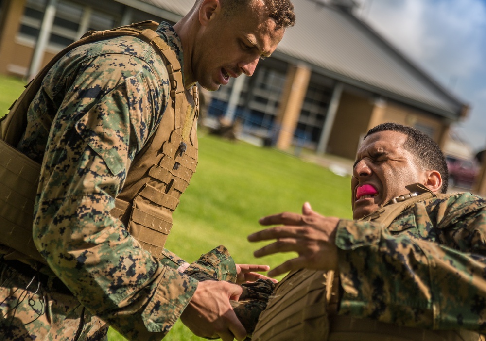 Marines participate in MAI course