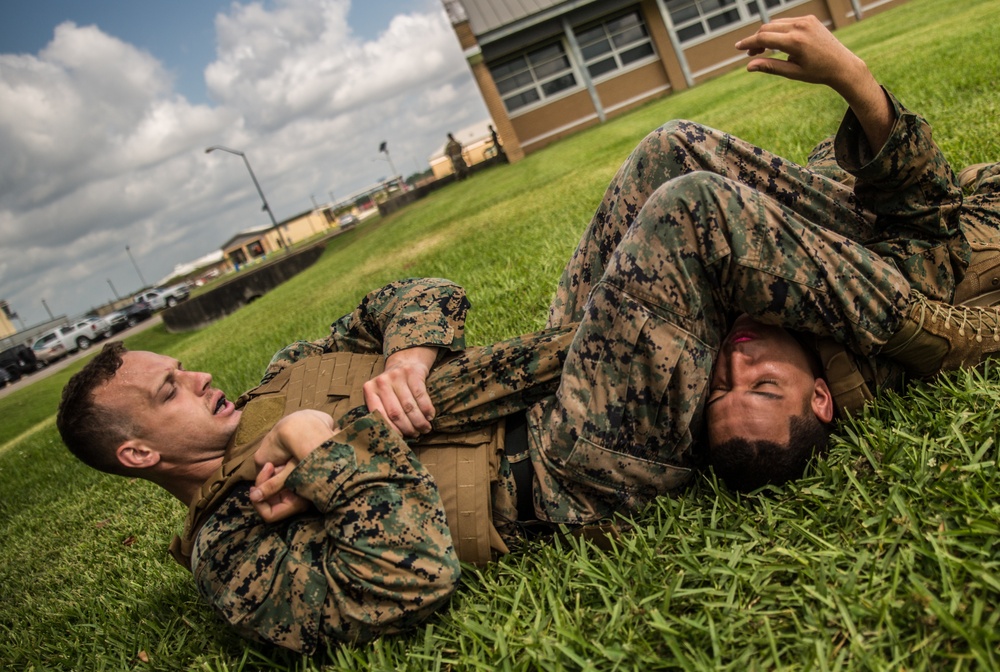 Marines participate in MAI course