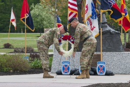 10th Mountain Division conducts wreath-laying ceremony