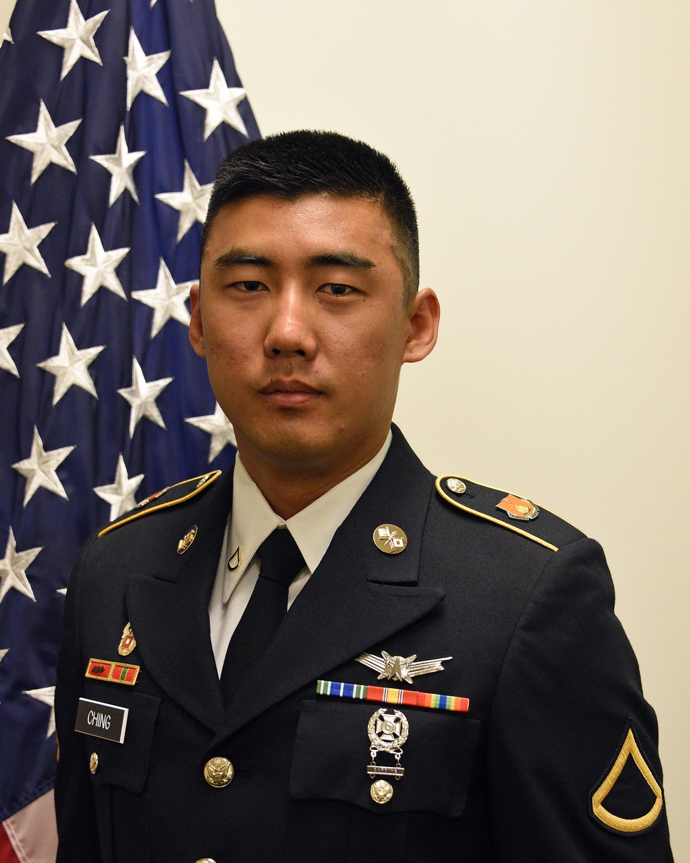 Soldier goes ‘Gung Ho’ during training