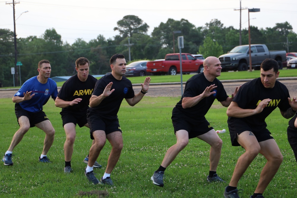 MG Mennes conducts PRT with 3rd BCT Soldiers at Fort Polk