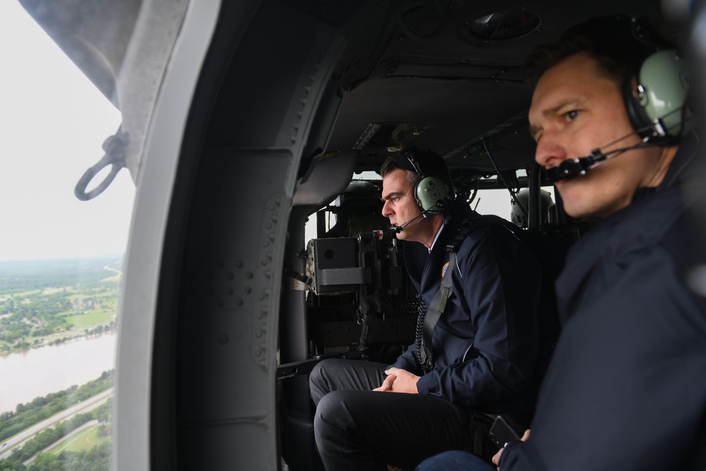 Okla. Gov., Tulsa Mayor assess flooding