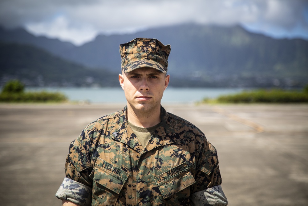 Cpl. LaClair, Avionics Marine of the Year