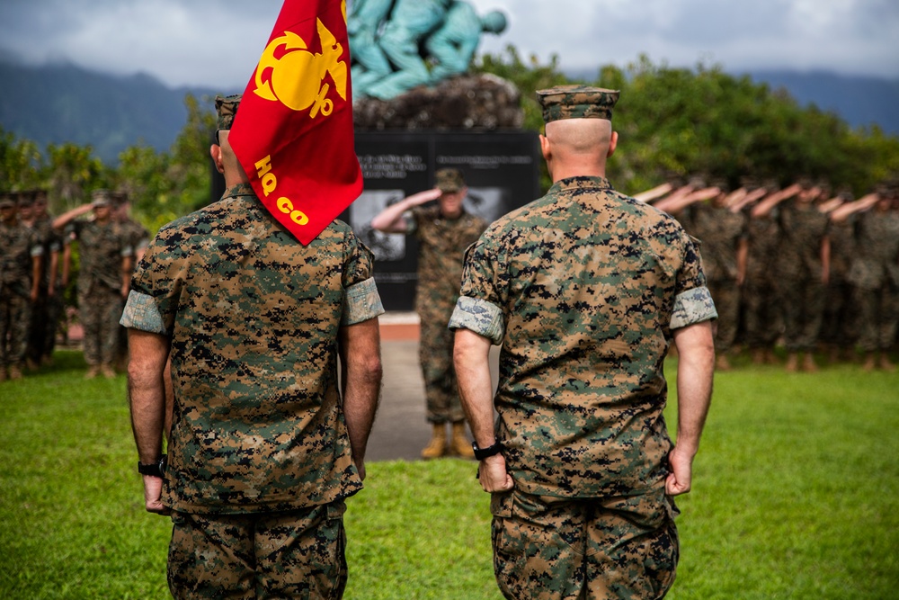 Headquarters Company: Change of Command