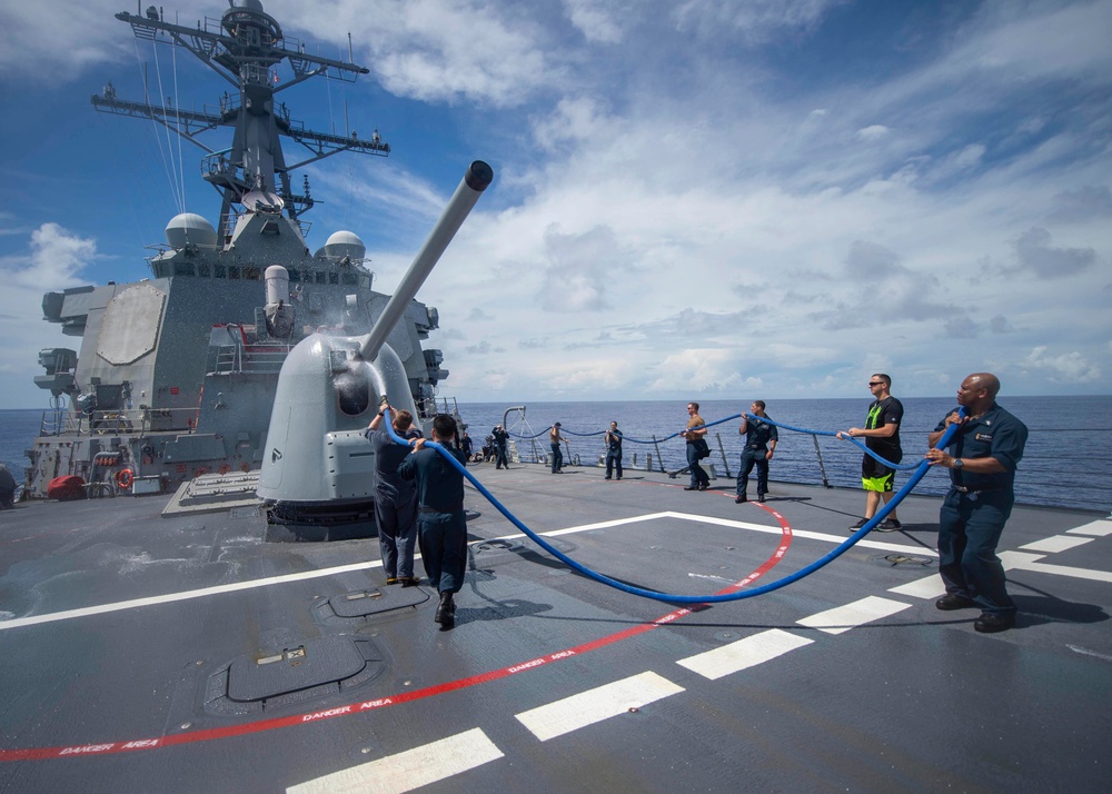 USS Curtis Wilbur Conducts Underway Operations