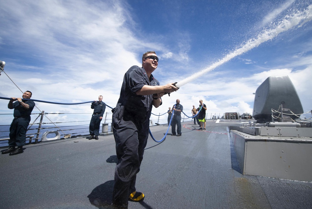 USS Curtis Wilbur Conducts Underway Operations