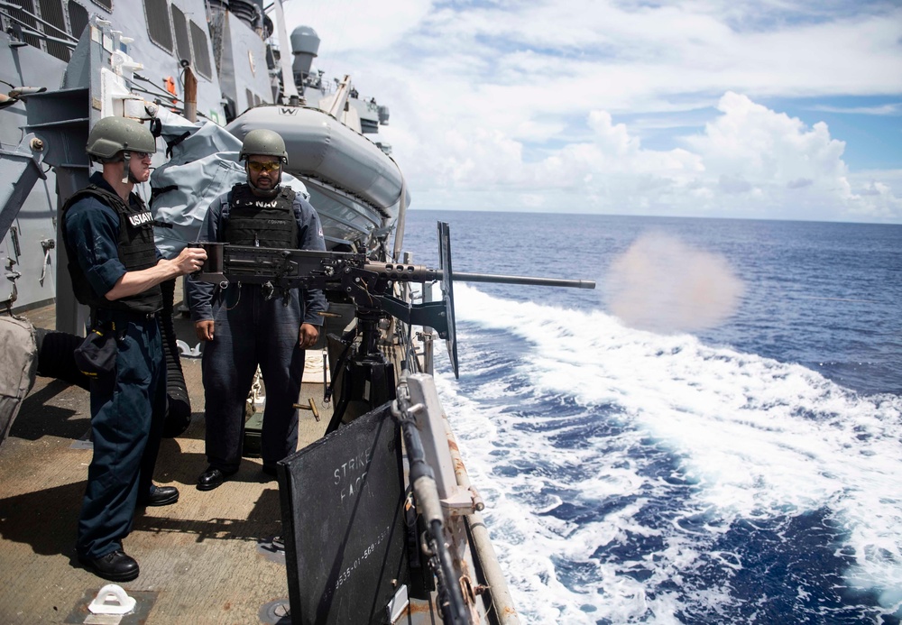 USS Curtis Wilbur Conducts Underway Operations