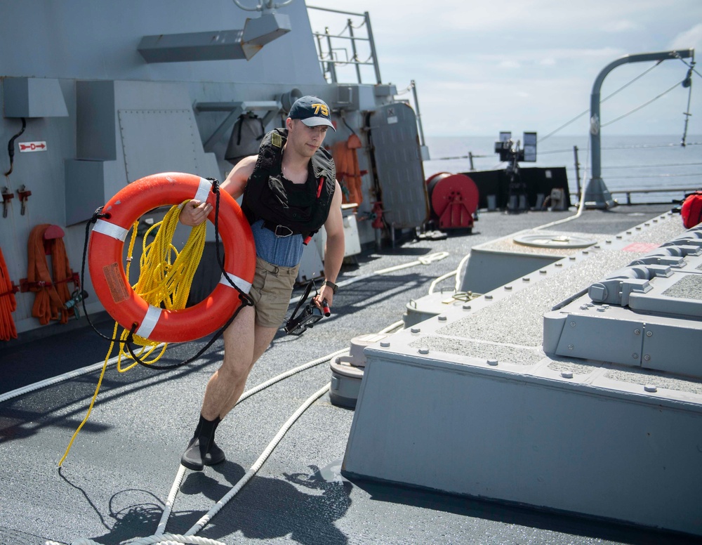 USS Curtis Wilbur Conducts Underway Operations