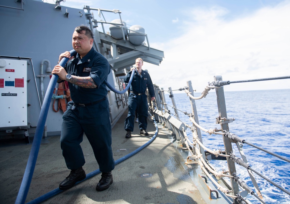 USS Curtis Wilbur Conducts Underway Operations