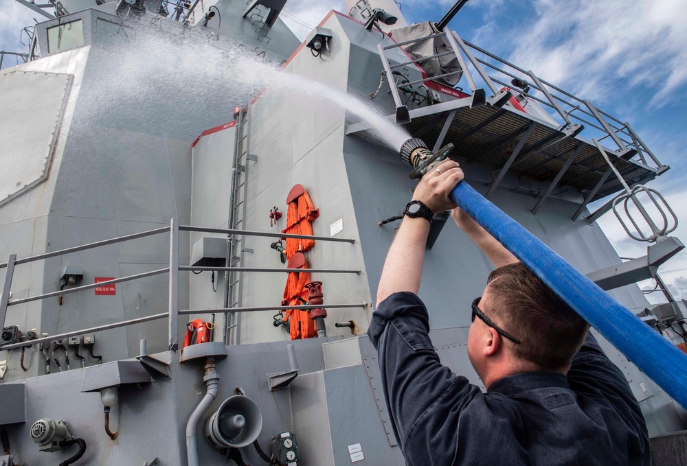 USS Curtis Wilbur Conducts Underway Operations