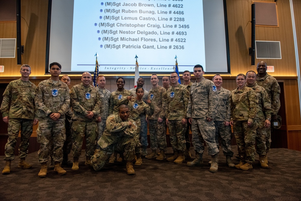 Kadena celebrates newest master sergeants