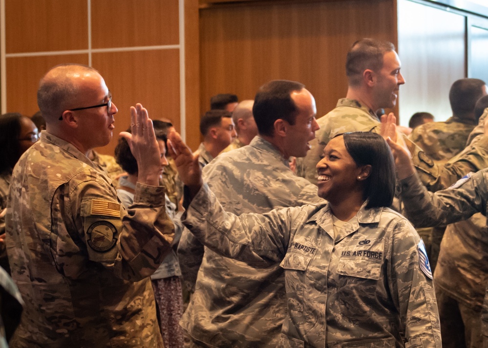 Kadena celebrates newest master sergeants