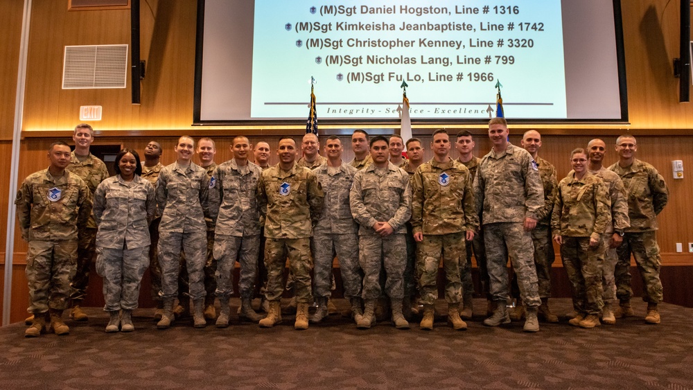 Kadena celebrates newest master sergeants