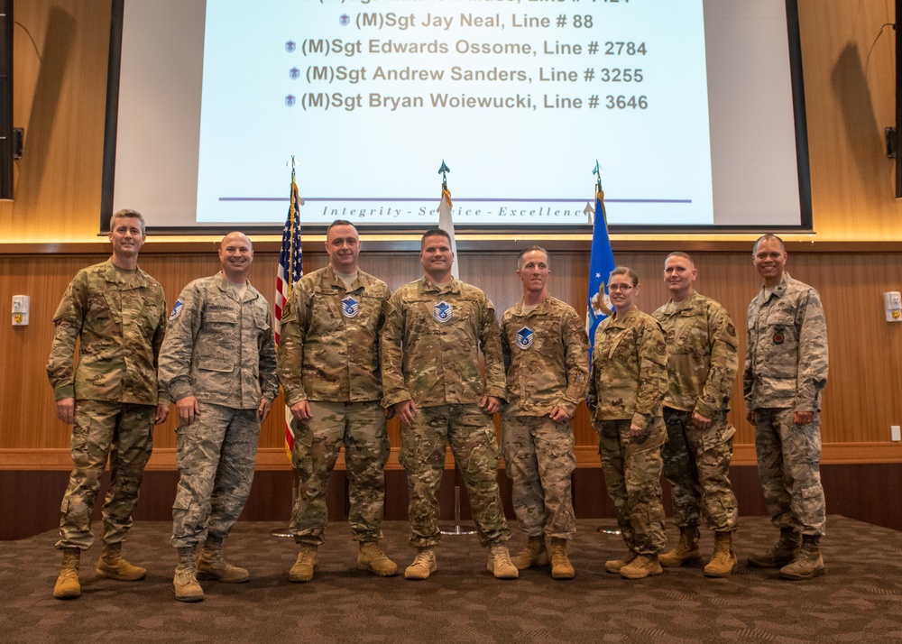 Kadena celebrates newest master sergeants