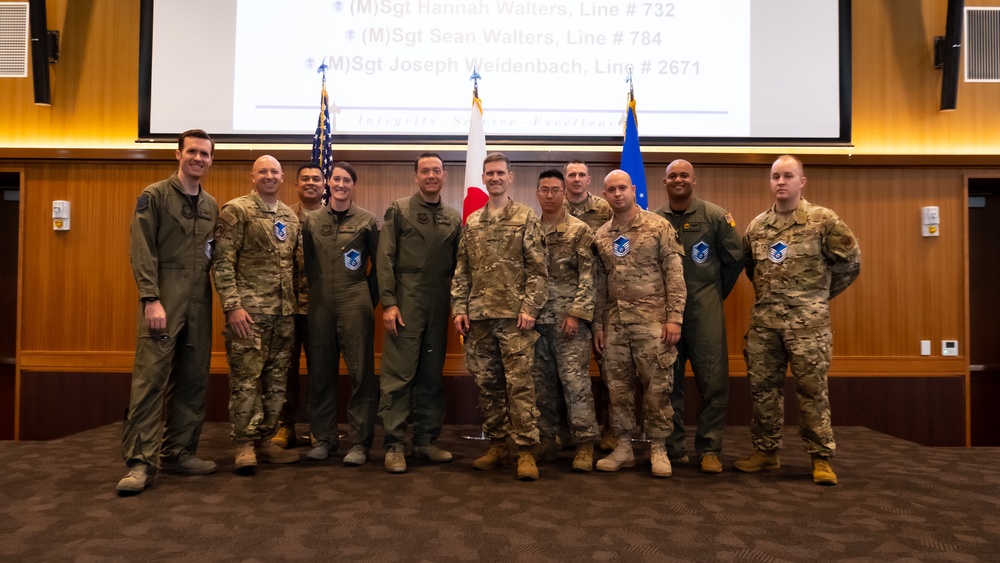 Kadena celebrates newest master sergeants