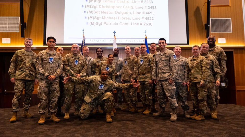 Kadena celebrates newest master sergeants