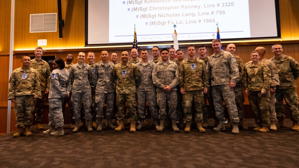 Kadena celebrates newest master sergeants