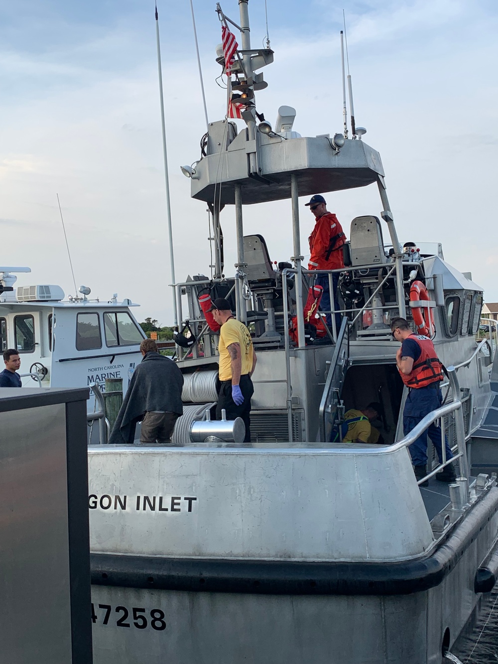 Coast Guard medevacs 32-year-old man 12 miles off Oregon Inlet, NC