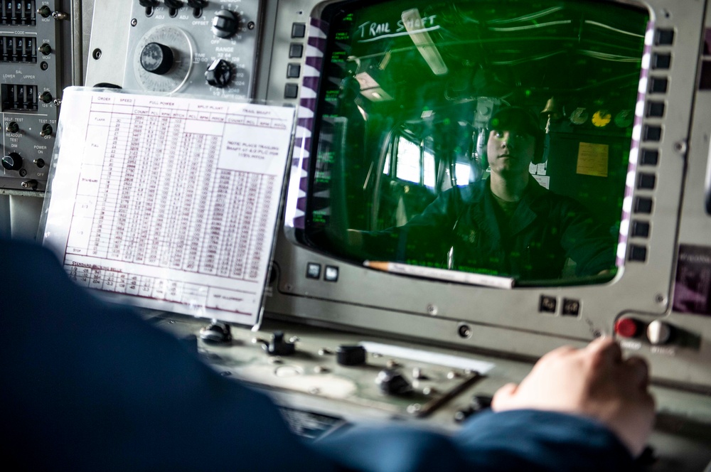 USS Curtis Wilbur Bridge Team