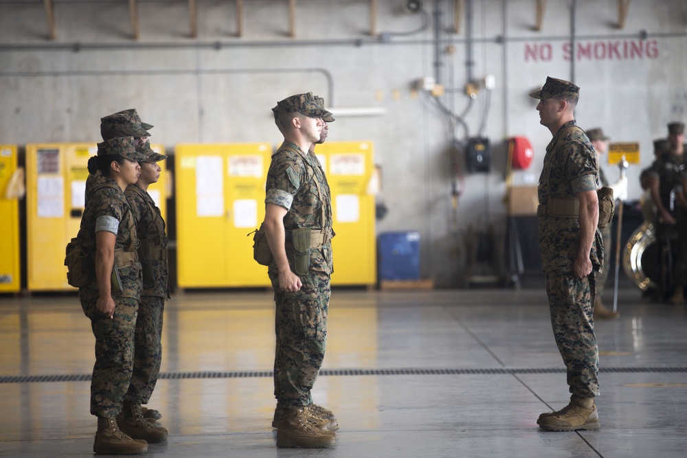 MWSS-172 Change of Command