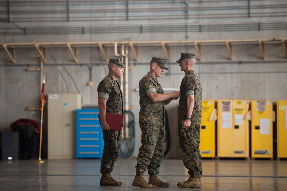 MWSS-172 Change of Command