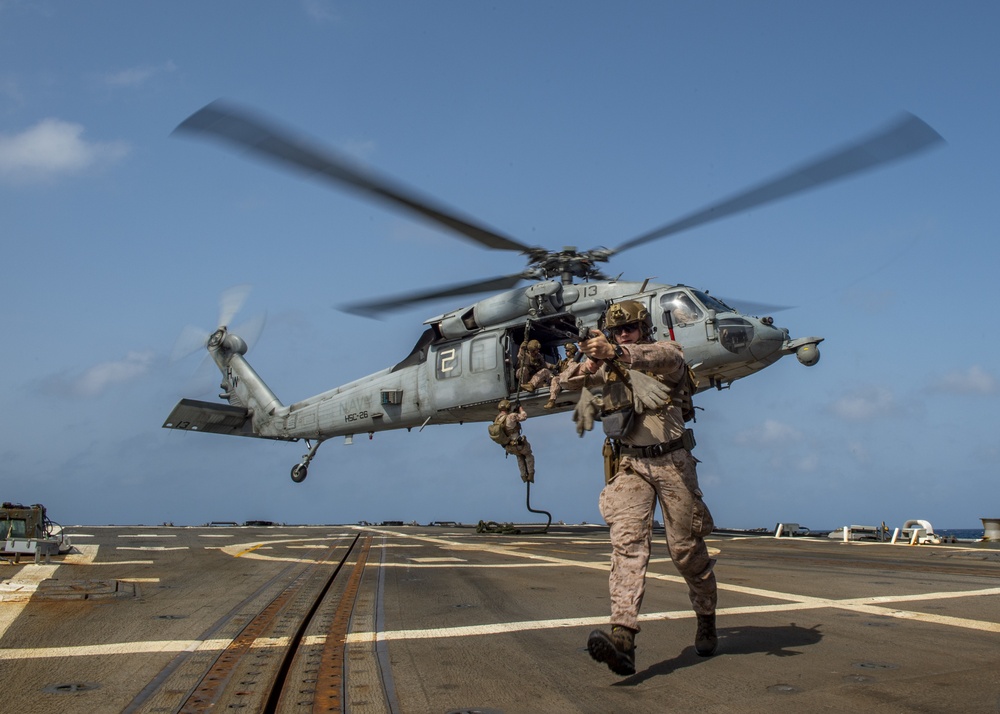 USS Bainbridge Deployment