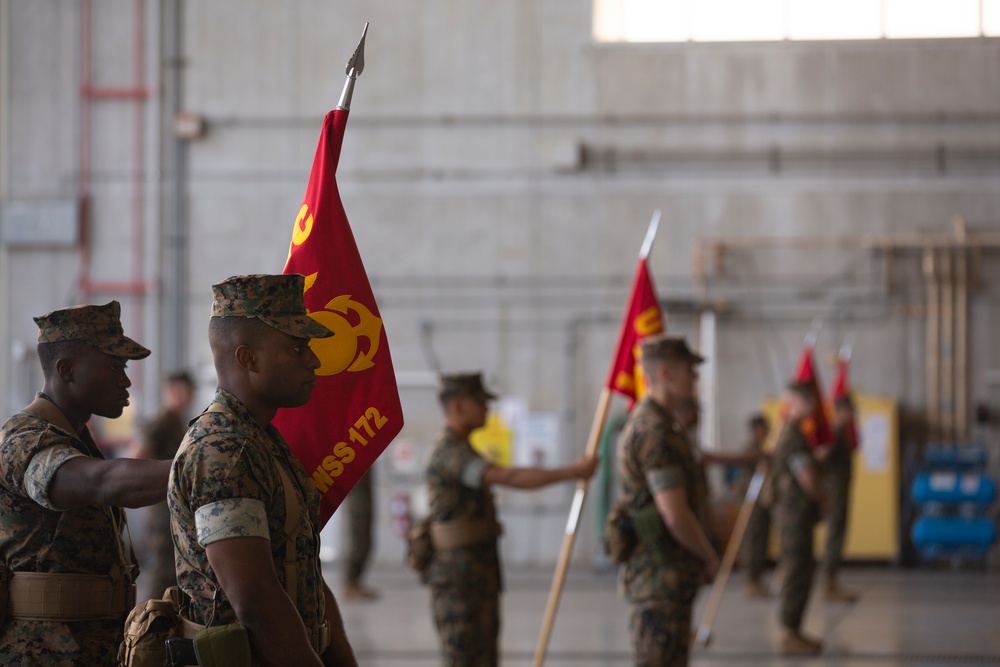 MWSS-172 Change Of Command