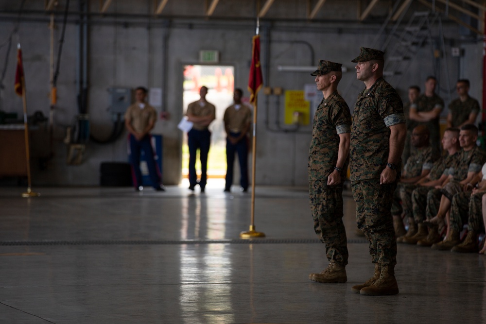 MWSS-172 Change Of Command