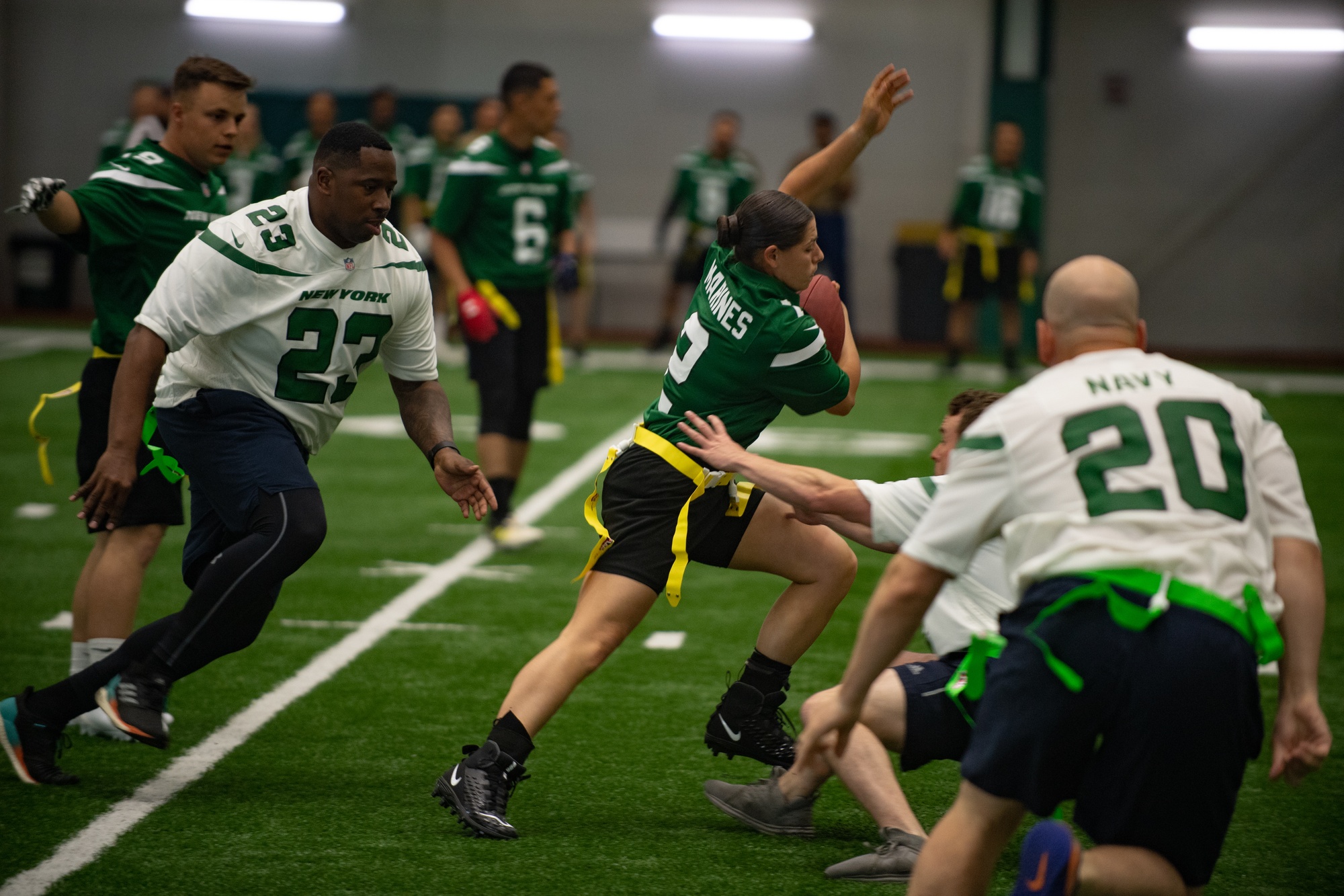 DVIDS - Images - NY Jets Flag Football [Image 4 of 8]