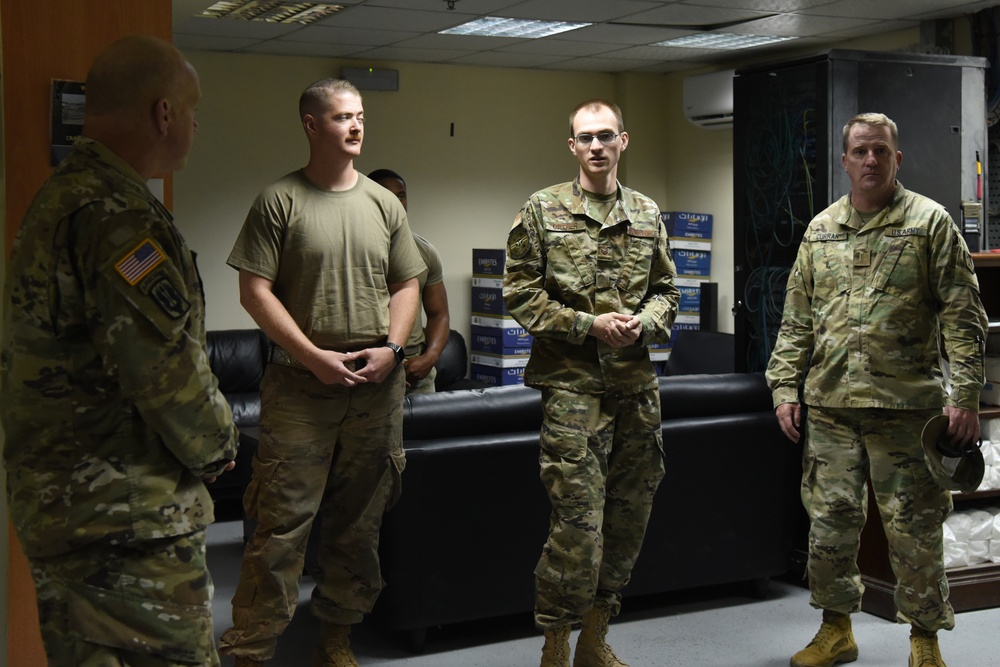 Adjutant General Rhode Island National Guard visits ADAB