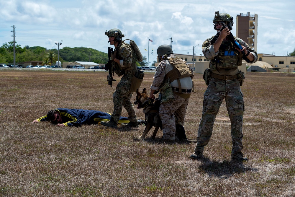 EODMU-5 Sailors conduct tactical maneuvering training