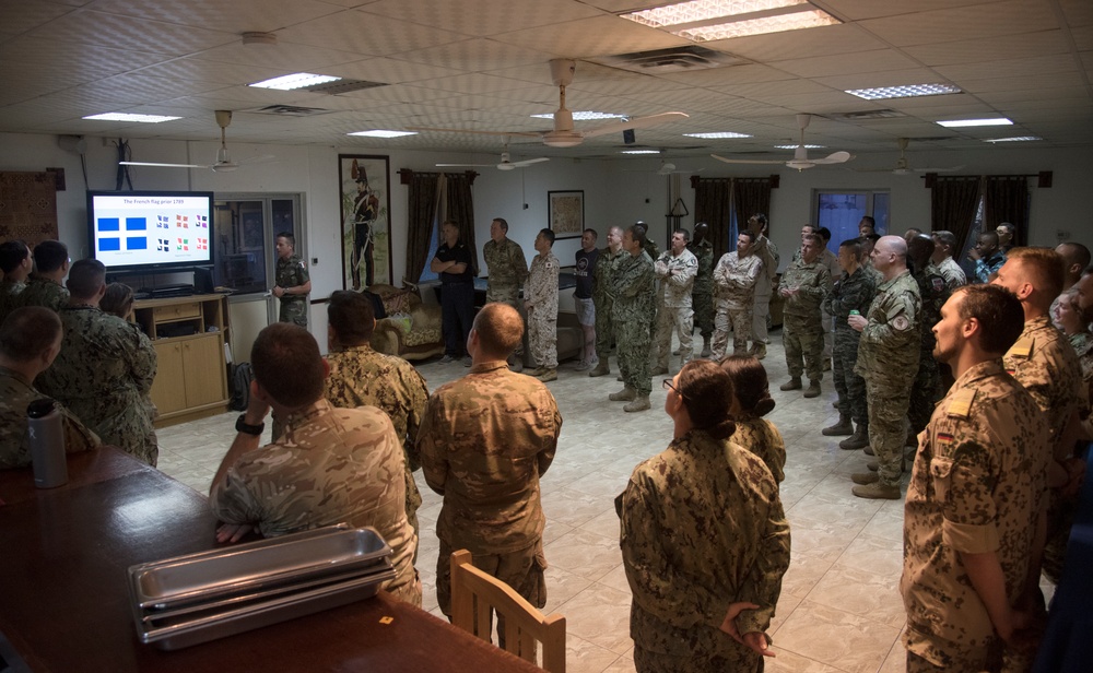 CJTF-HOA multinational military partners meet for cultural exchange