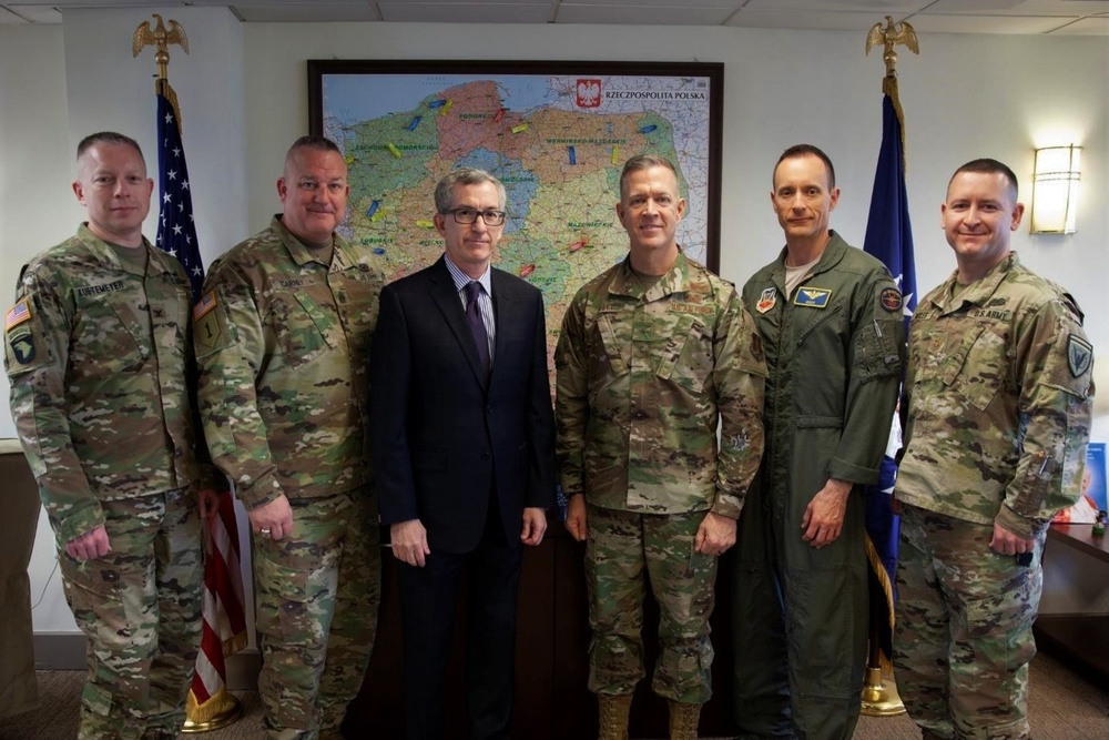 Illinois National Guard Senior Leader Visit to Poland