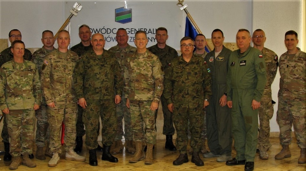 Illinois National Guard Senior Leader Visit to Poland