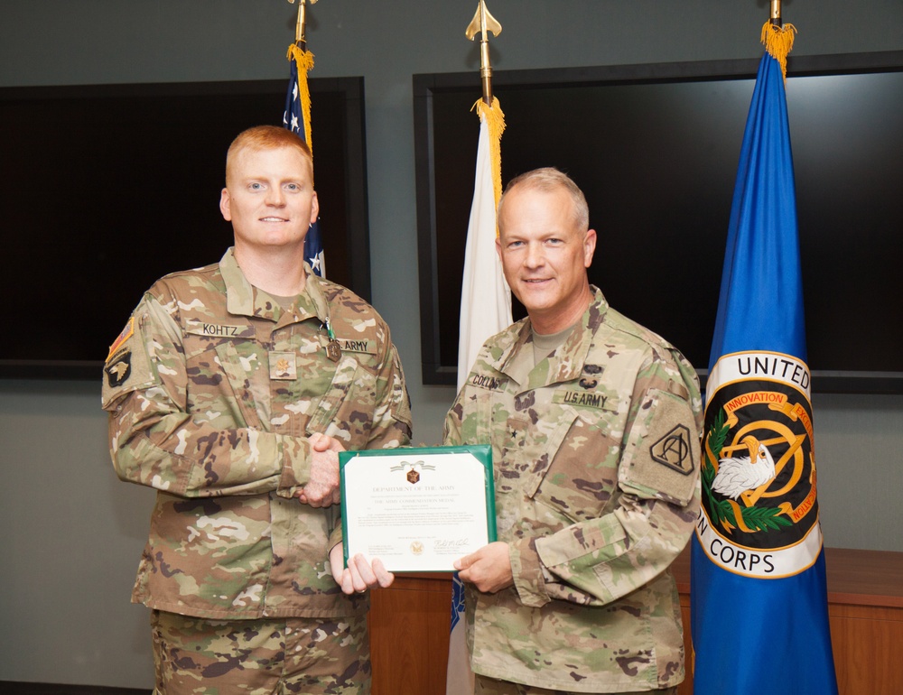 Kohtz Promoted to Major