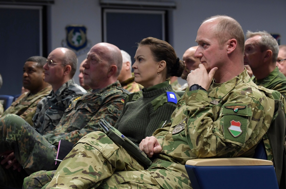 Command Senior Enlisted Leaders Attend European Air Forces Conference