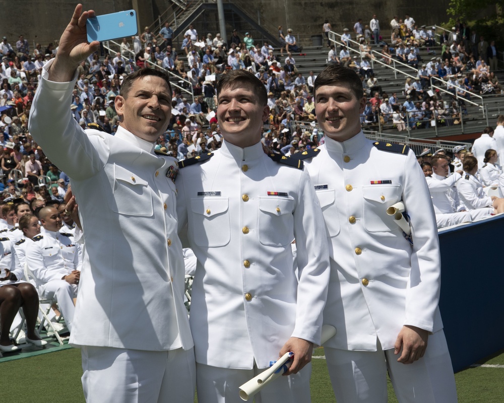 Coast Guard Academy holds 138th commencement