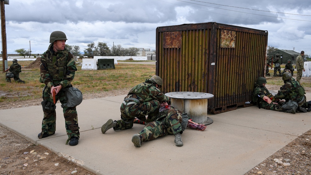 Contracting Directorate field exercise at Hill AFB