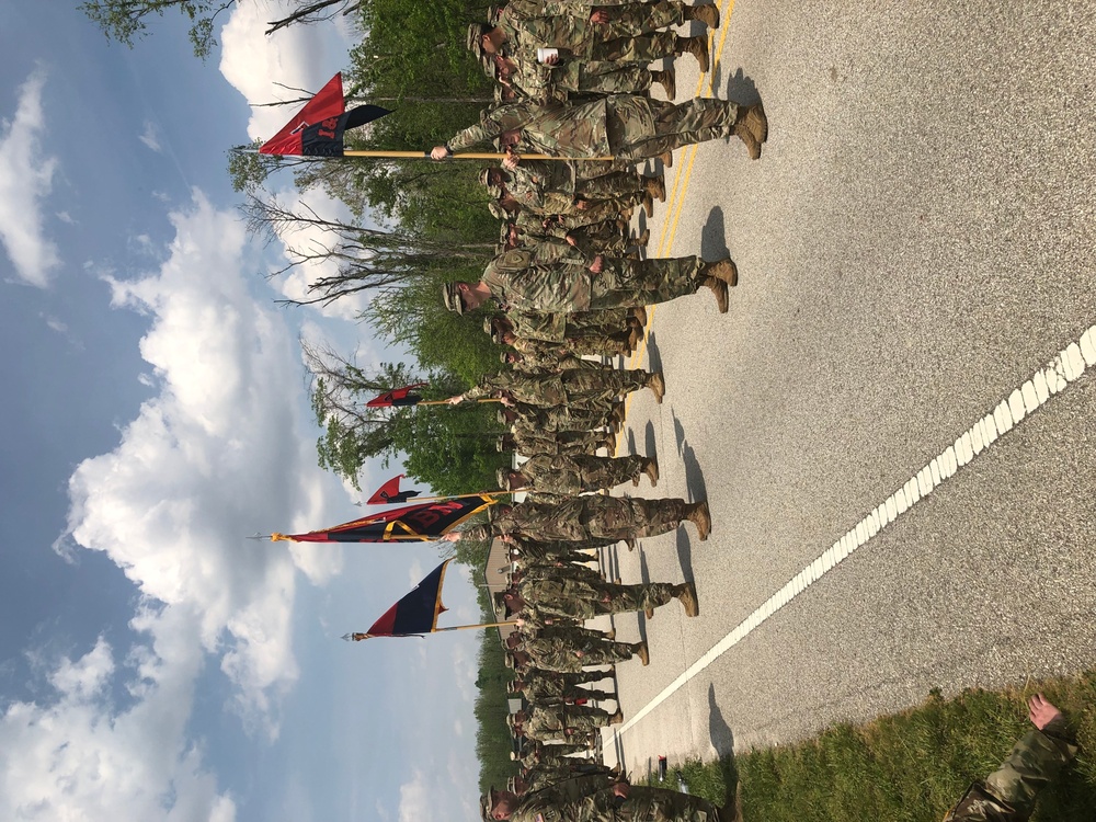 38th ID soldiers refine drill and ceremony techniques