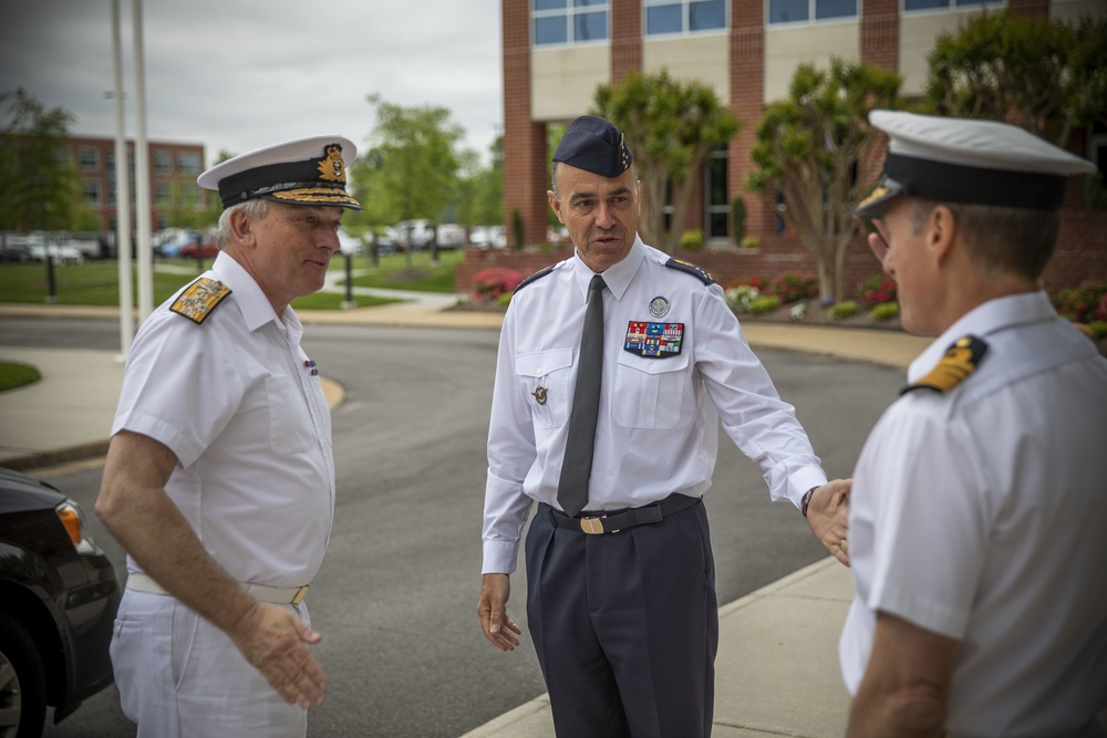 The First Sea Lord Visits Allied Command Transformation