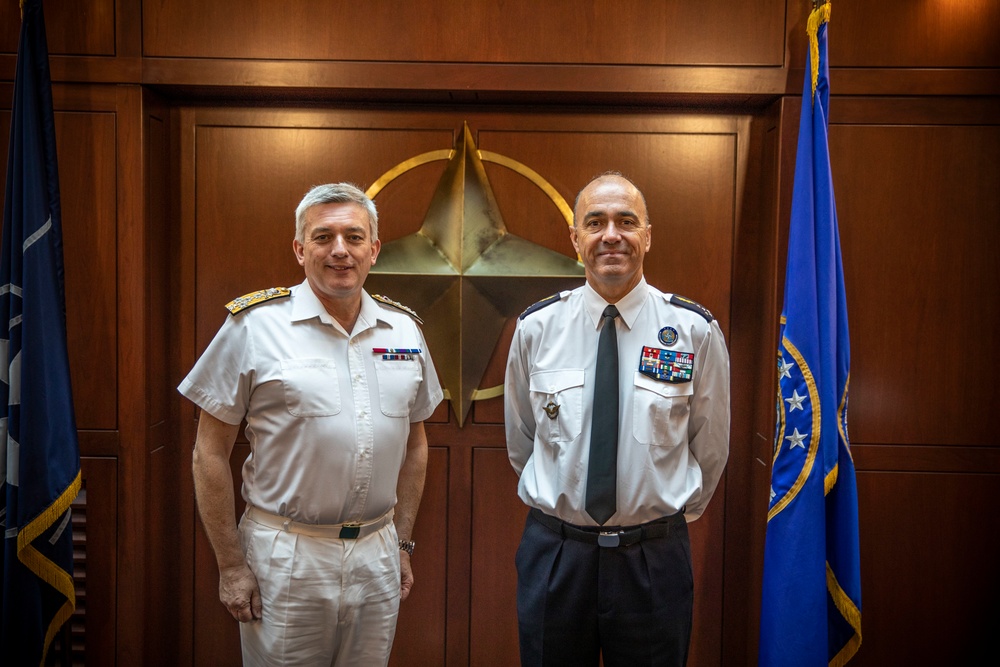 The First Sea Lord Visits Allied Command Transformation