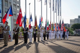 2019 Norfolk NATO Festival Flag Raising Ceremony, Virginia International Tattoo