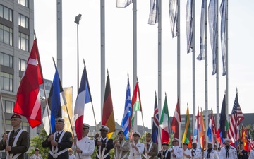 2019 Norfolk NATO Festival Flag Raising Ceremony Highlights Diversity, Strength and Unity