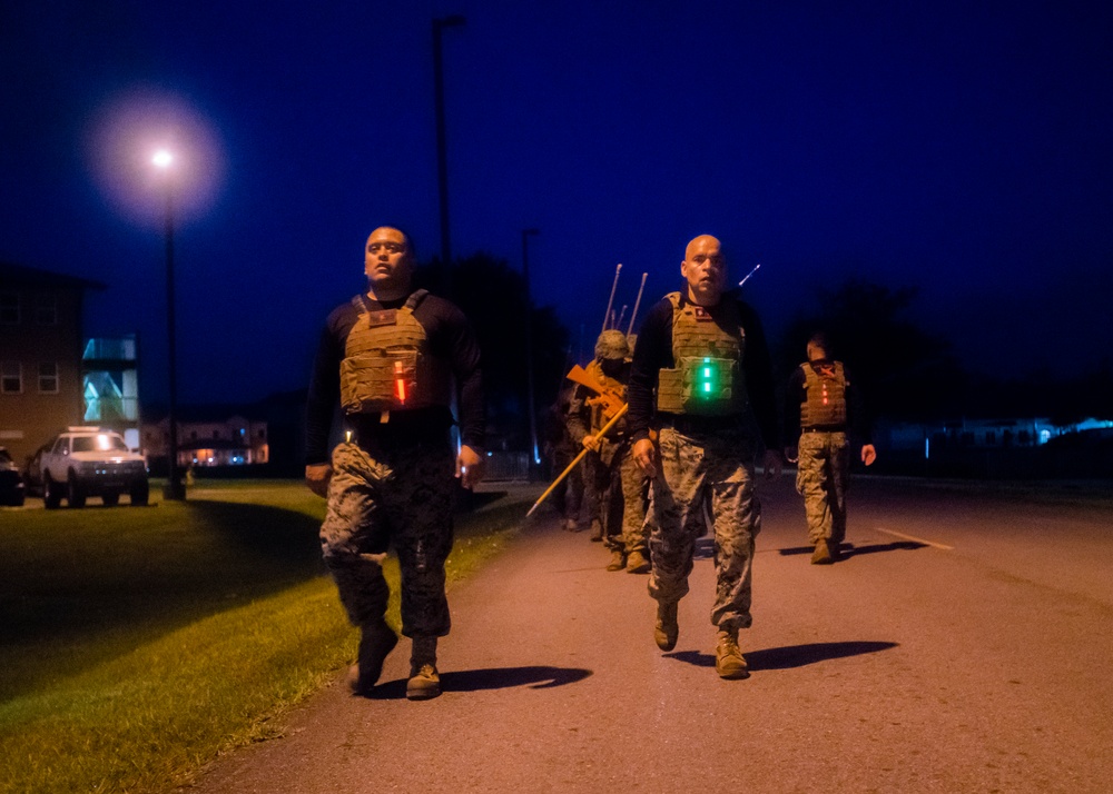 Marines with Martial Arts Instructor Course 1-19 conduct culminating event