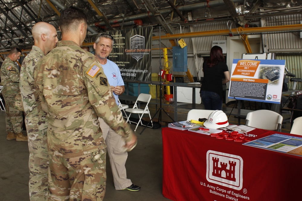 SM-1 Decommissioning Project Outreach at the U.S. Army Aviation Brigade's Safety Stand Down