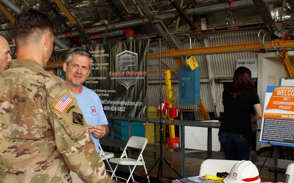 SM-1 Decommissioning Project Outreach at the U.S. Army Aviation Brigade's Safety Stand Down