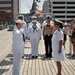 Re-enlistment aboard a Battleship