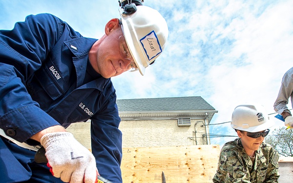 Service Members Renovate Home with Habitat for Humanity